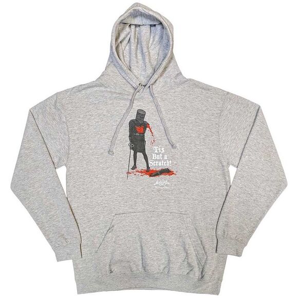 Monty Python 'Tis But A Scratch Unisex Pullover Hoodie, Grey - Picture 1 of 2
